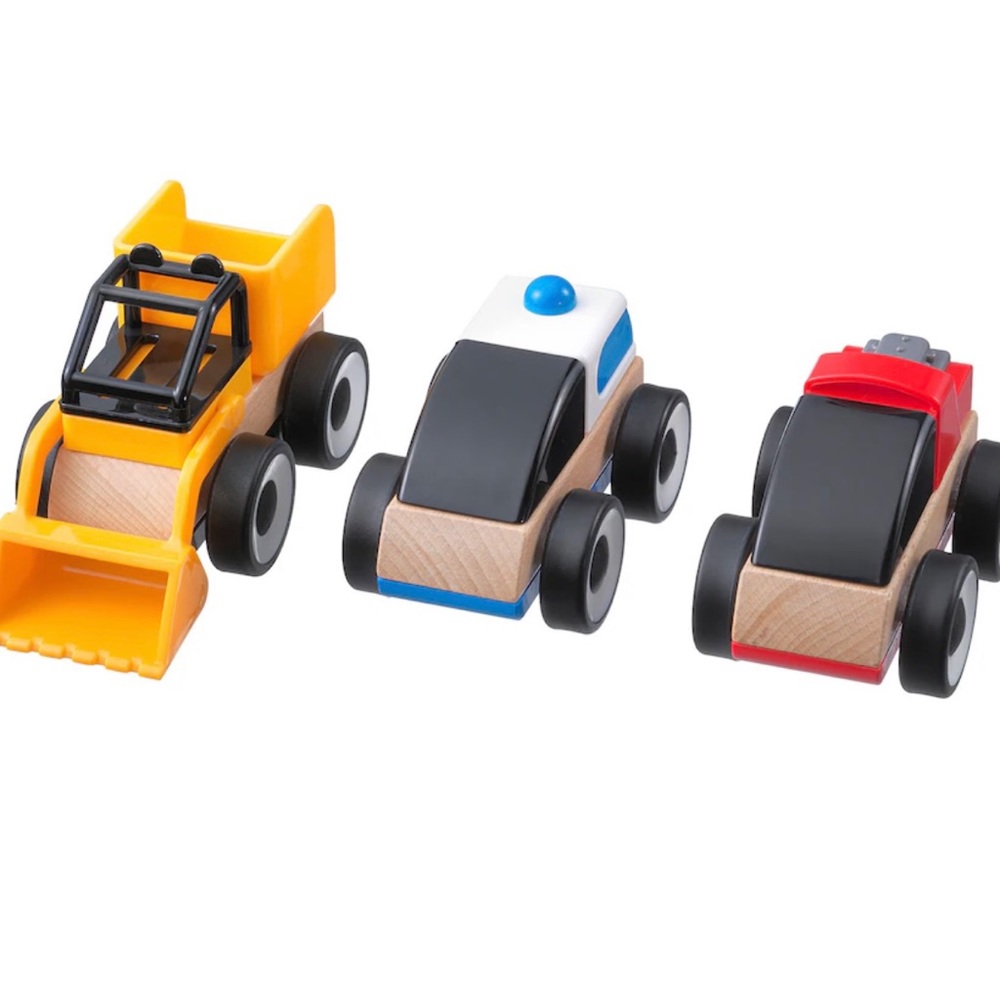 IKEA LILLABO Toy Vehicle set